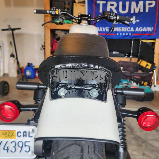 Custom Harley-Davidson Fender Step Plates